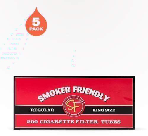 Smoker Friendly Tubes Regular 5 pack 200 count