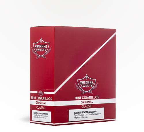 Swisher Sweets Mini Classic Cigarillo Tin Can 10 count
