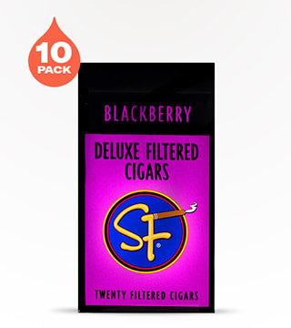 Smoker Friendly Filtered Cigars Blackberry carton
