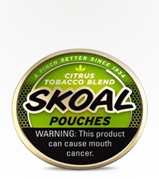 Skoal Pouches Citrus 5 pack 20 pouches