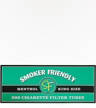 Smoker Friendly Tubes Menthol 200 count