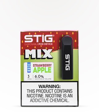 STIG MIX Iced 300 Strawberry Apple 6% 1.2 ml