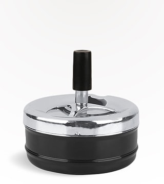 Smokezilla Ashtray Push Down Metal Ashtray Single