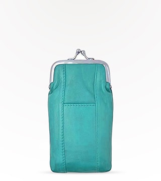 Smokezilla Leatherette Cigarette Pouch with Coin Wallet (Teal) Single