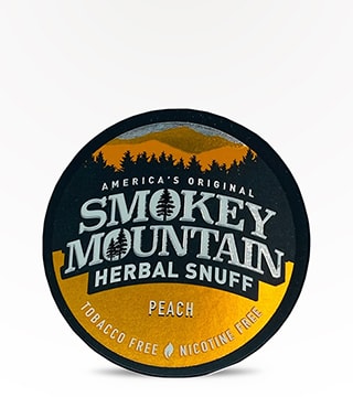 Smokey Mountain Herbal Snuff Peach 1.2 oz