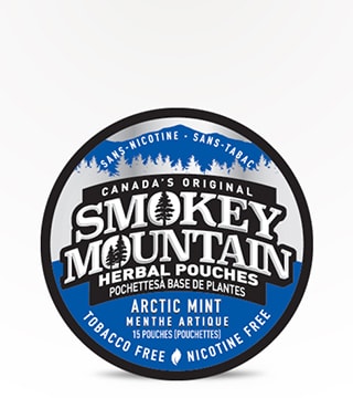 Smokey Mountain Herbal Pouches Arctic Mint 15 Pouches