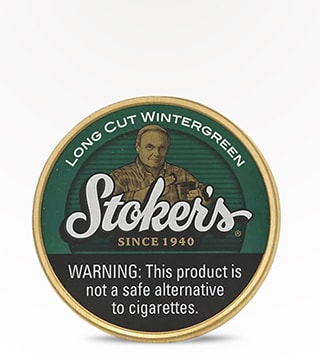 Stoker's Long Cut Wintergreen 1.2 oz