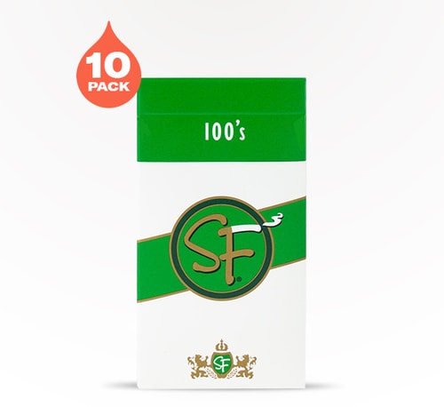 Smoker Friendly Pale Green 100's carton