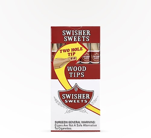 Swisher Sweets BLK Wood Tip 5 count