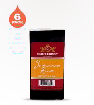 Smoker Friendly Pipe Tobacco Jamaican Rum 6 pack 1.5 oz