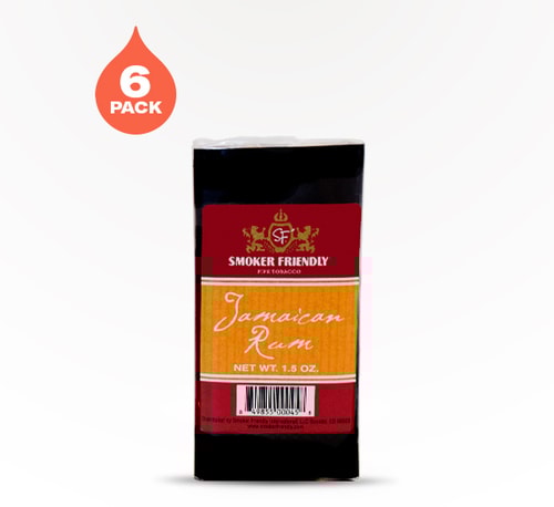 Smoker Friendly Pipe Tobacco Jamaican Rum 6 pack 1.5 oz