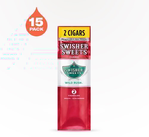 Swisher Sweets Wild Rush 15 pack 2 count