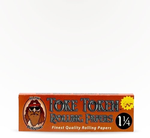 Toke Token 1.25 Orange Rolling Papers 32 count