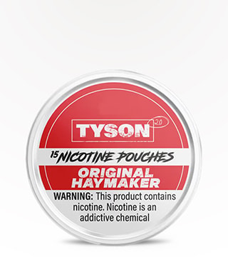 Tyson 2.0 Nicotine Pouches Original Haymaker 6 mg 15 pouches