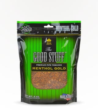 The Good Stuff Gold Menthol Pipe Tobacco 6 oz