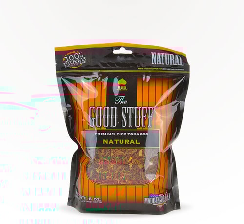 The Good Stuff Natural Pipe Tobacco 6 oz