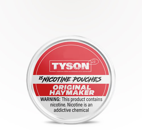 Tyson 2.0 Nicotine Pouches Original Haymaker 4 mg 15 pouches