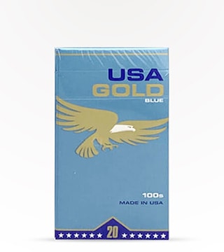 USA Gold Blue 100's Pack