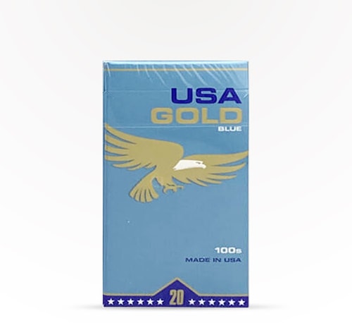 USA Gold Blue 100's Pack