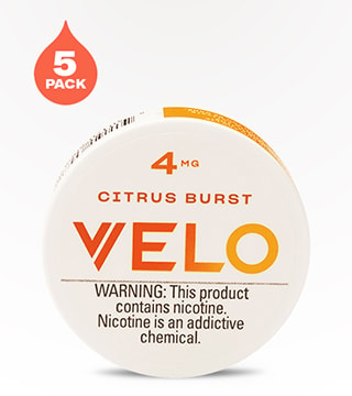 VELO Pouches 4 mg Citrus Burst 100 pack