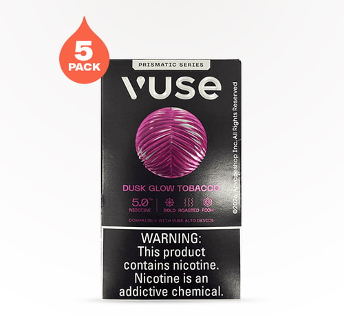 Vuse Alto Prismatic Dusk Glow 5% 5 pack 3 count