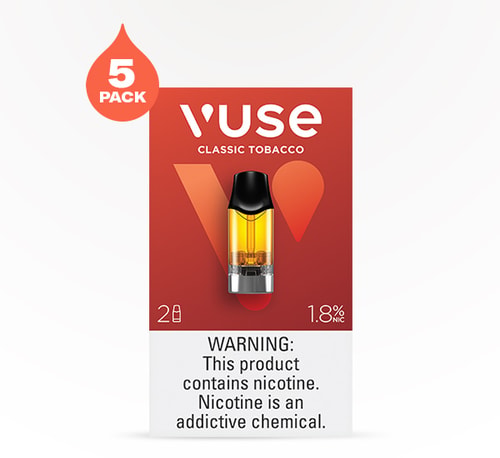 VUSE Alto Classic Tobacco 1.8% 5 pack 2 count