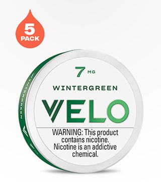 VELO Pouches 7 mg Wintergreen 100 Pack
