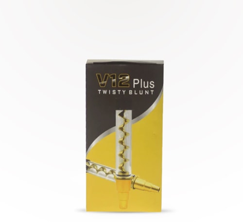 V12 Plus Twisty Glass Blunt Single