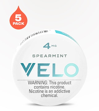 VELO Pouches 4 mg Spearmint 100 pack