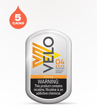 VELO Pouches 4 mg Citrus 75 pack