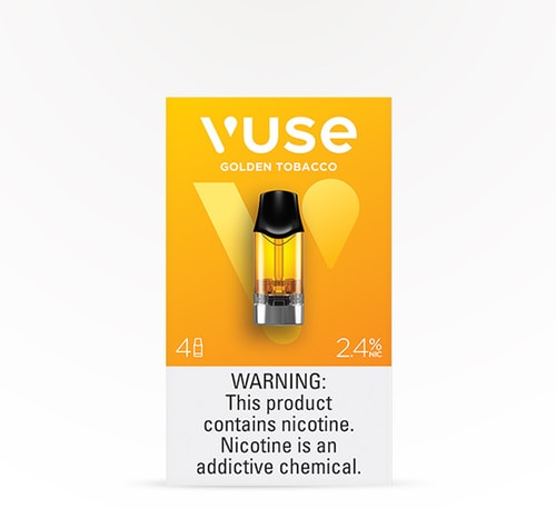 VUSE Alto Golden Tobacco 2.4% 4 count