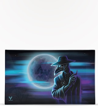 V Syndicate Glass Tray Dark Traveler (Medium) Single