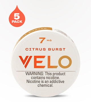 VELO Pouches 7 mg Citrus Burst 100 pack