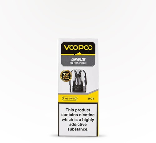 VooPoo Argus 0.4 Ohm Top Fill Cartridge 3 Pack