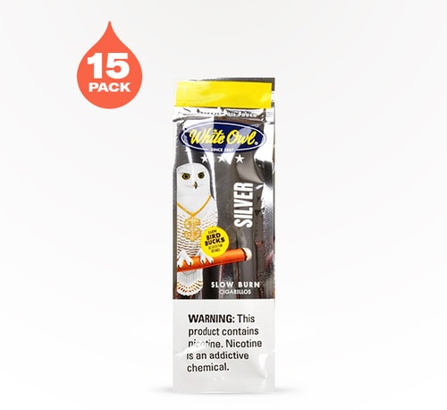 White Owl Silver 15 pack 2 count