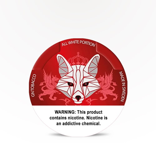 White Fox Full Charge Pouches Red 15 pouches