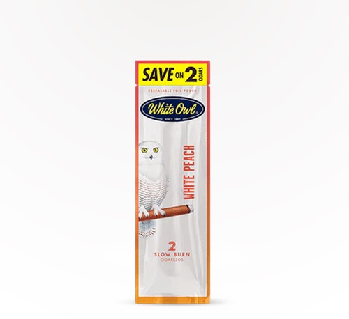 White Owl White Peach 2 Pack