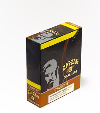 Zig-Zag Cigarillos Straight Up 15 pack 3 count