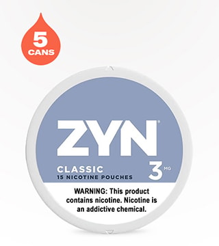 ZYN Classic 3 mg 5 pack 15 pieces
