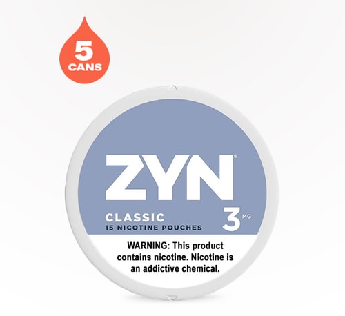 ZYN Classic 3 mg 5 pack 15 pieces