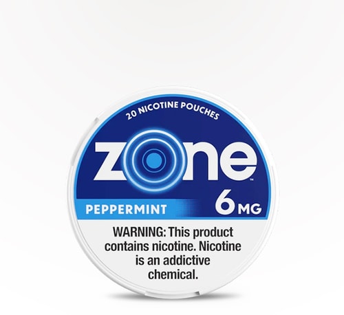 zone Nicotine Pouches Peppermint 6mg 20 pouches