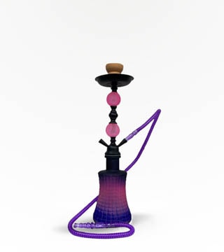 Zebra Smoke Pleasure Hookah 2 Hose Single