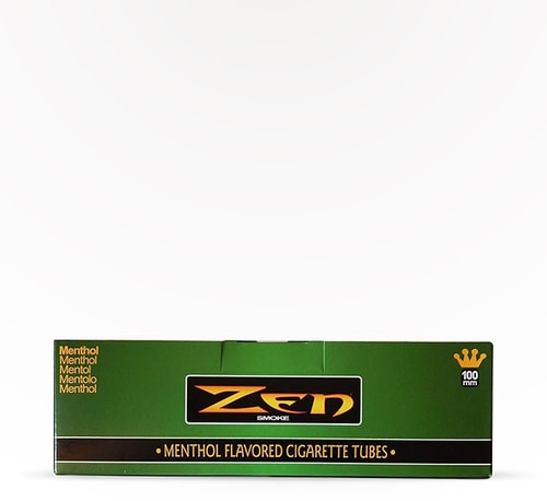 Zen Menthol 100's Cigarette Tubes 250 pack