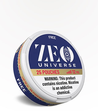 ZEO Pouches Flavor Free 12 mg 25 pouches