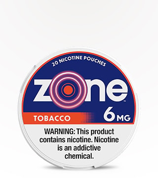 zone Nicotine Pouches Tobacco 6mg 20 Pouches