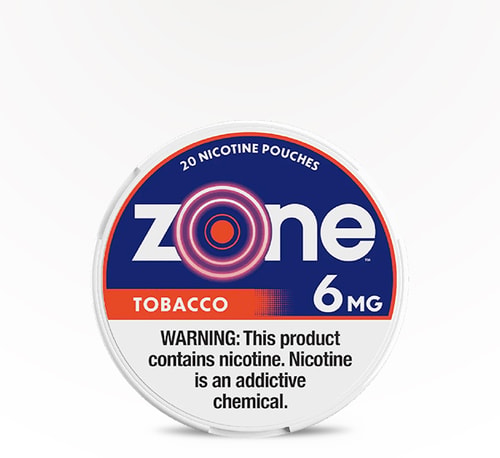 zone Nicotine Pouches Tobacco 6mg 20 Pouches