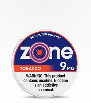zone Nicotine Pouches Tobacco 9mg 20 Pouches
