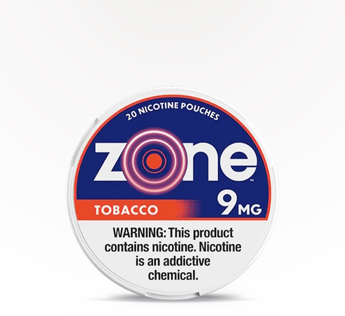 zone Nicotine Pouches Tobacco 9mg 20 Pouches