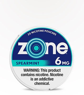 zone Nicotine Pouches Spearmint 6mg 20 pouches