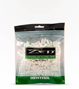Zen Menthol Super Slim Filter Tips 200 count
